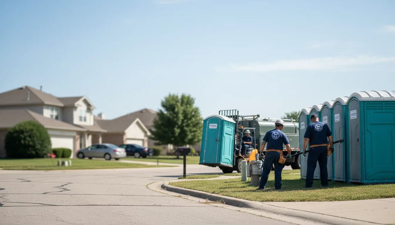 Porta Potty Rental in Cherokee, KS near me